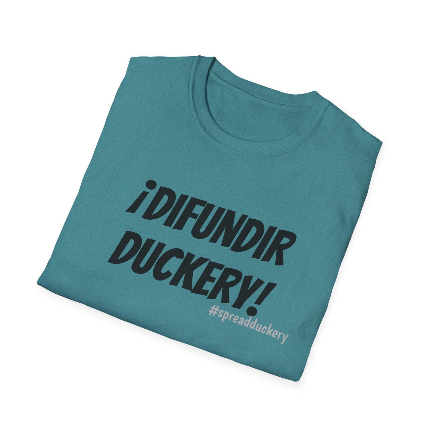 ¡Difundir Duckery! Unisex Softstyle T-Shirt