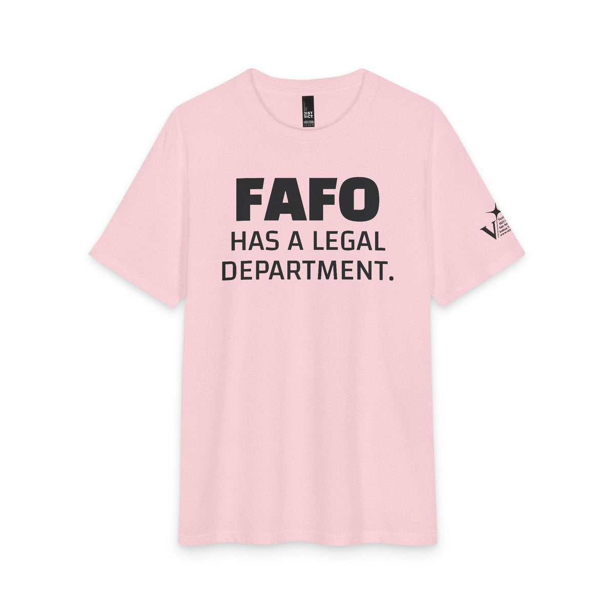FAFO Has a Legal Department Tee — Veritas Military Law Graphic T‑Shirt