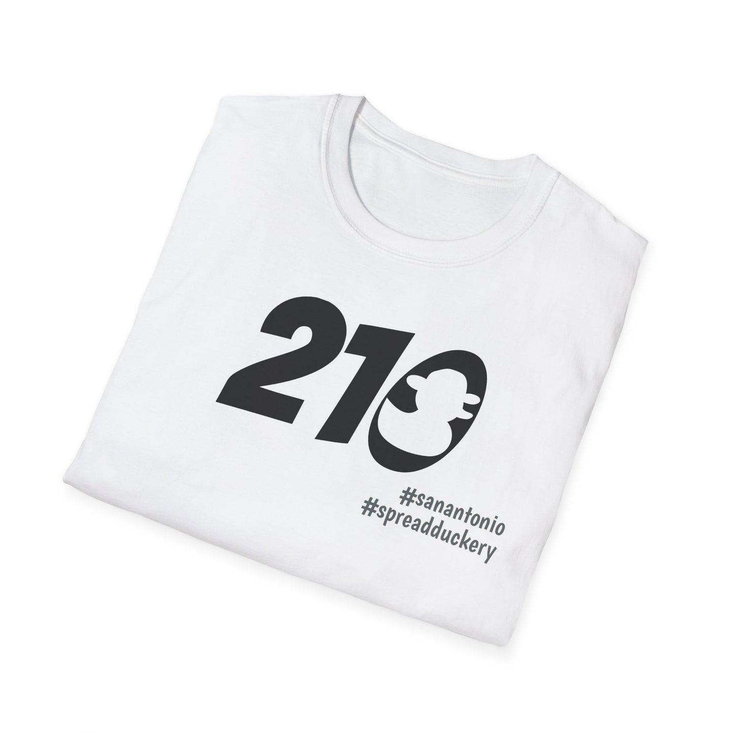 2-1-Duck 210 San Antonio Unisex Softstyle T-Shirt