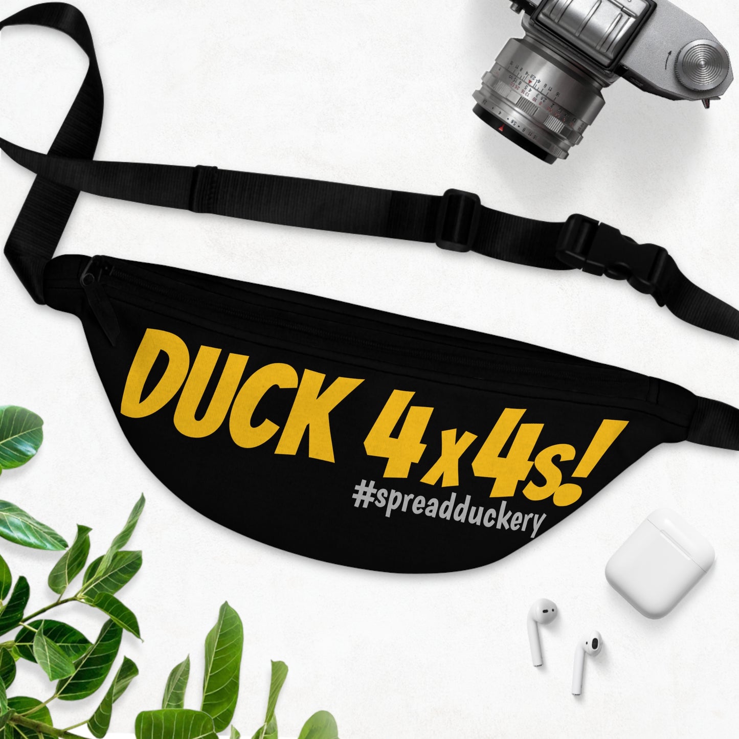 Duck 4x4s! Black Fanny Pack