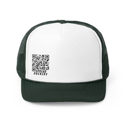 Spread Duckery QR Code Trucker Cap