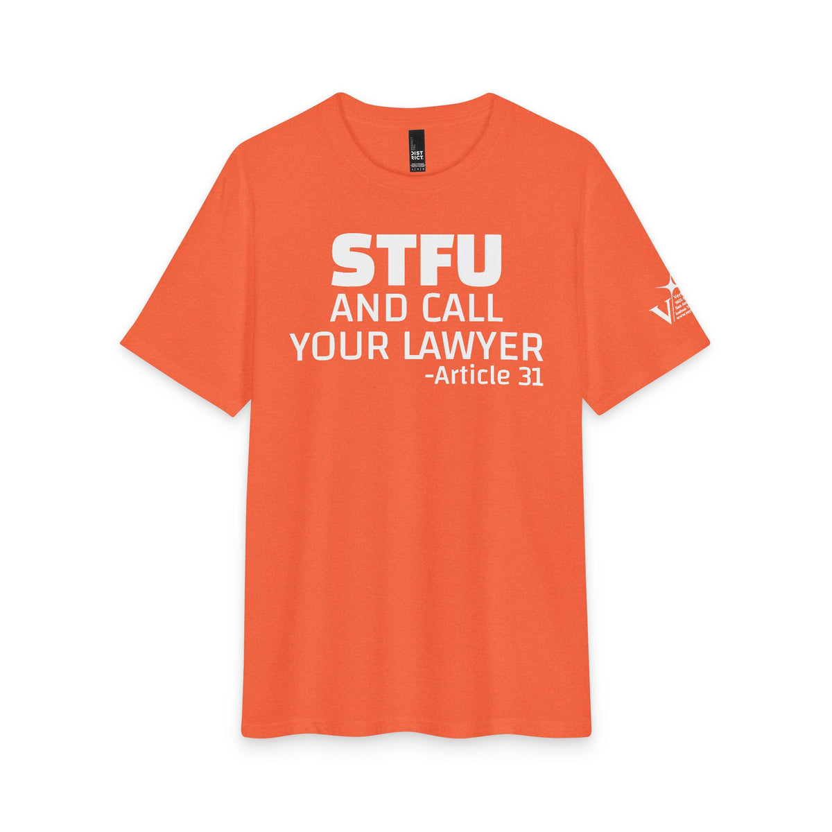 Art 31 STFU Tee — Funny Statement Graphic T‑Shirt