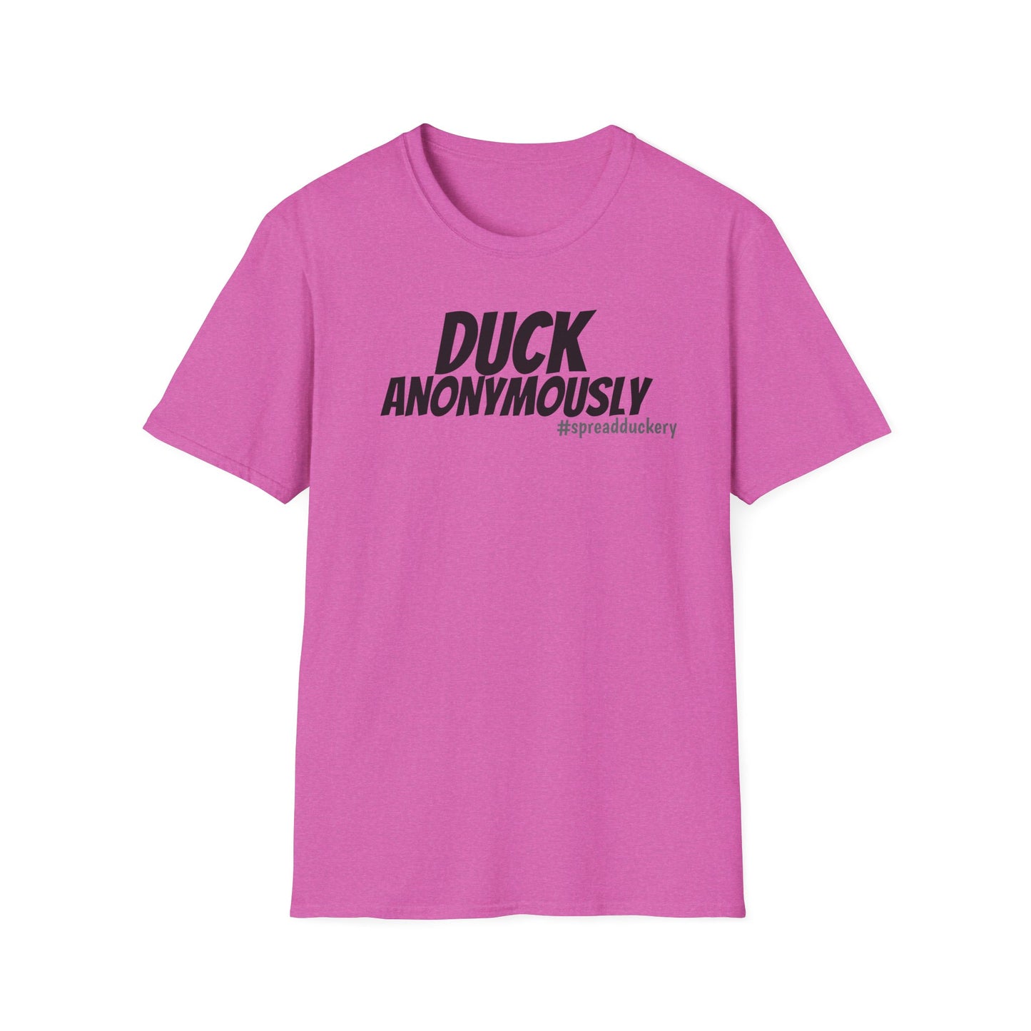 Duck Anonymously Unisex Softstyle T-Shirt