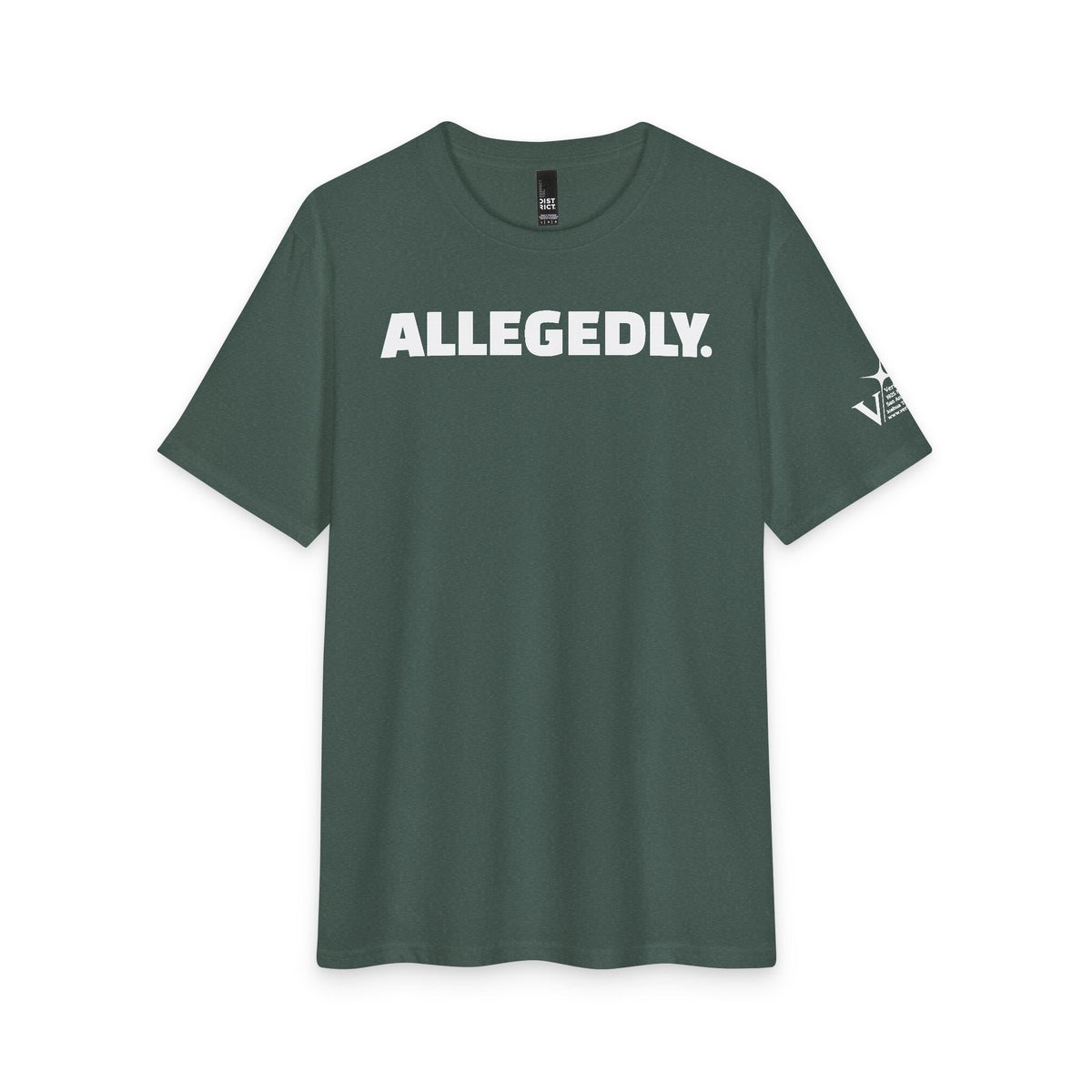 Allegedly. Tee — Funny Statement Graphic T‑Shirt