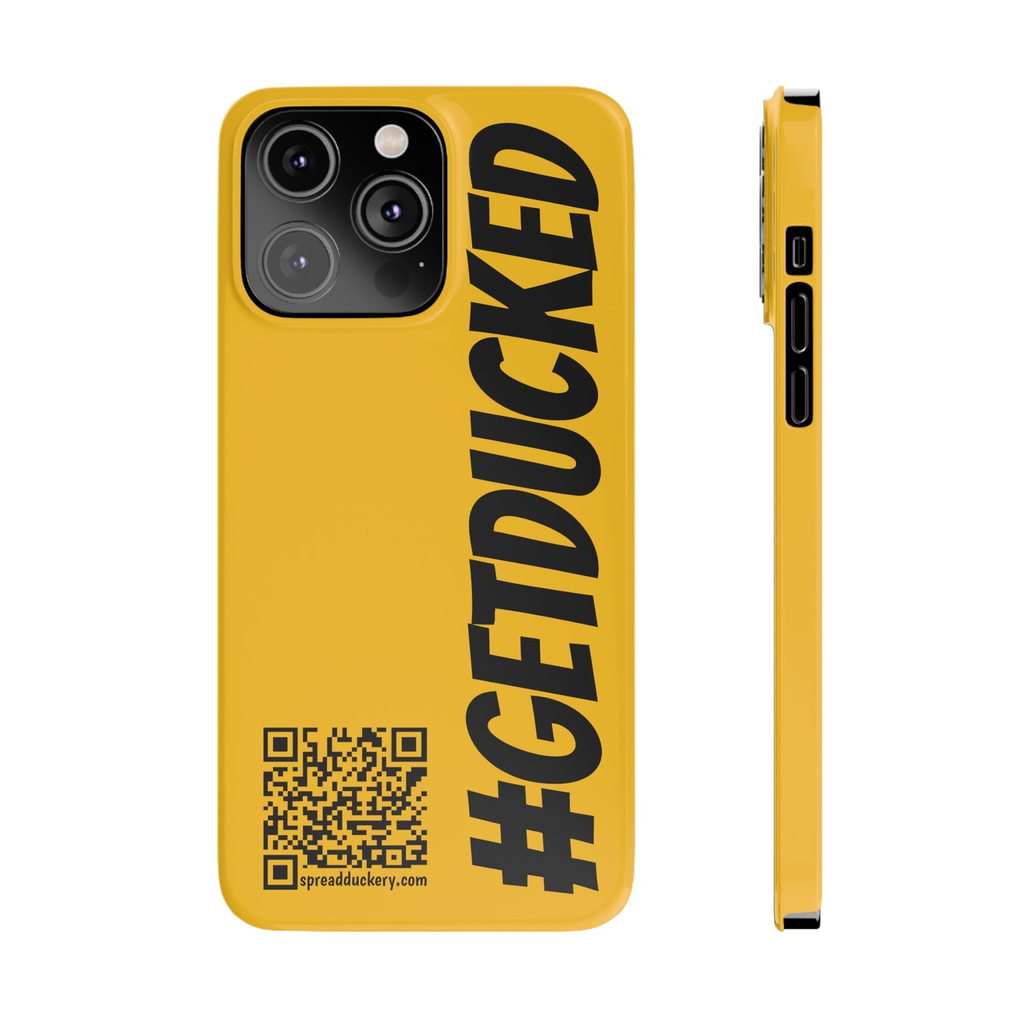 #getducked Slim Phone Case