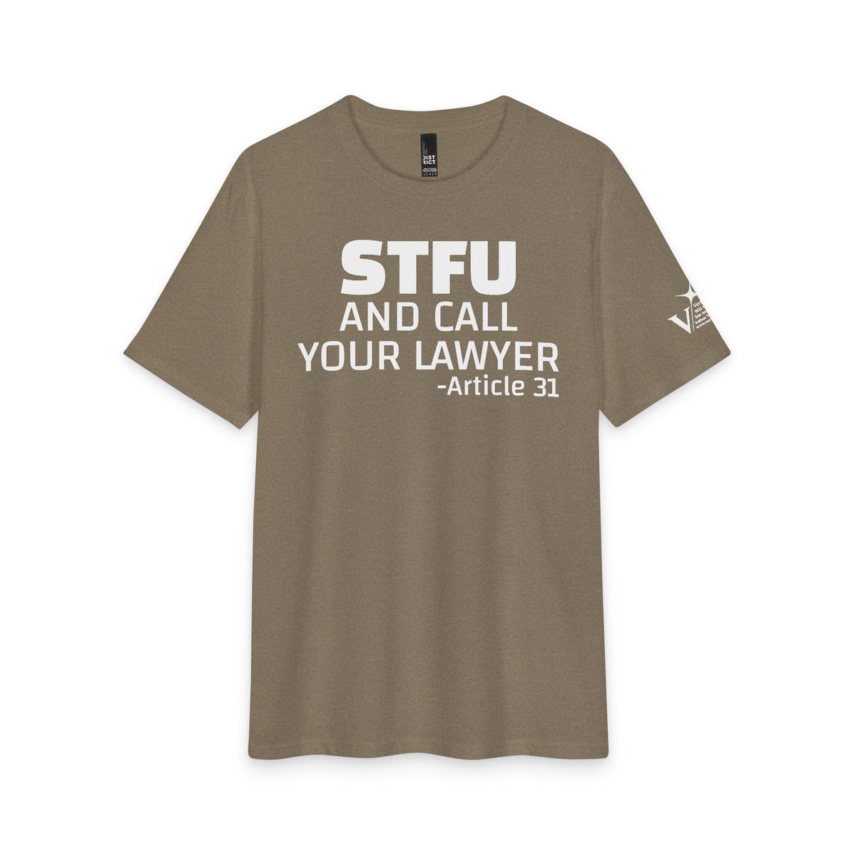 Art 31 STFU Tee — Funny Statement Graphic T‑Shirt
