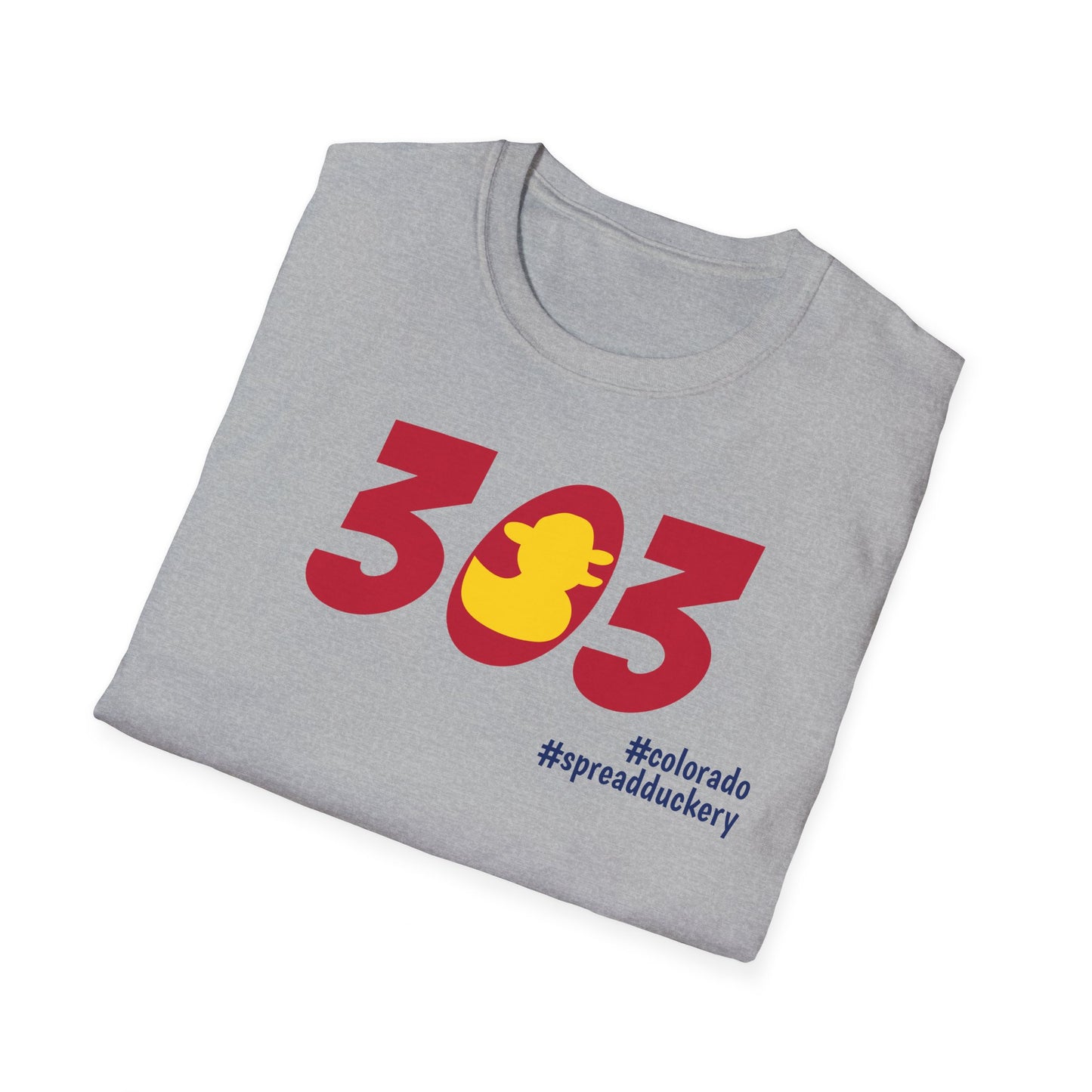 3-Duck-3 303 Colorado Unisex Softstyle T-Shirt