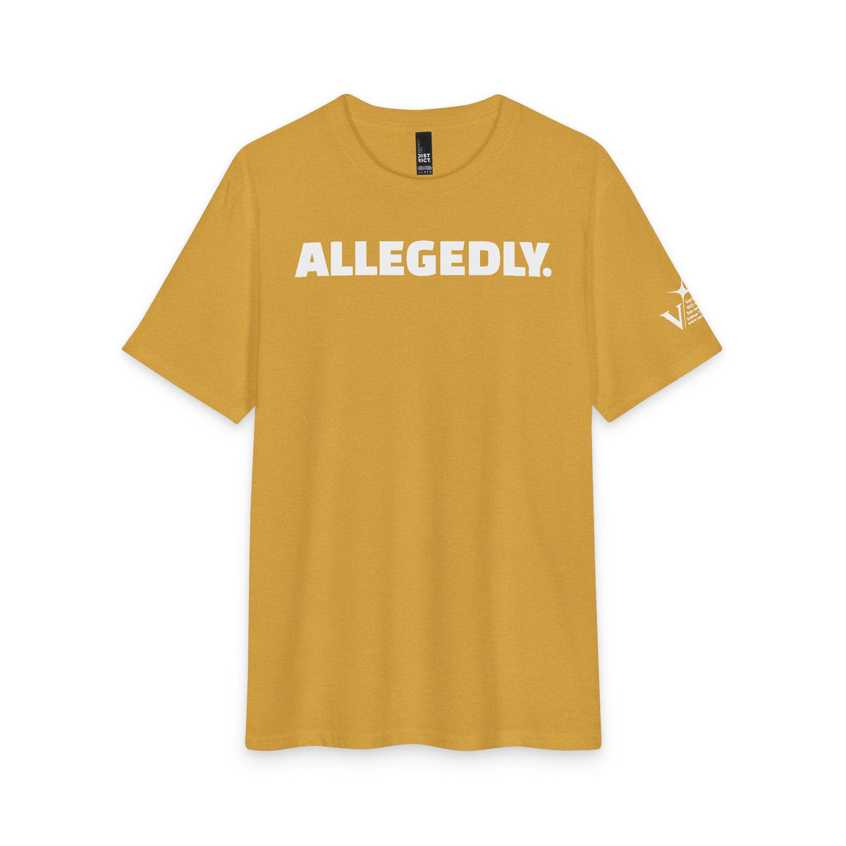 Allegedly. Tee — Funny Statement Graphic T‑Shirt