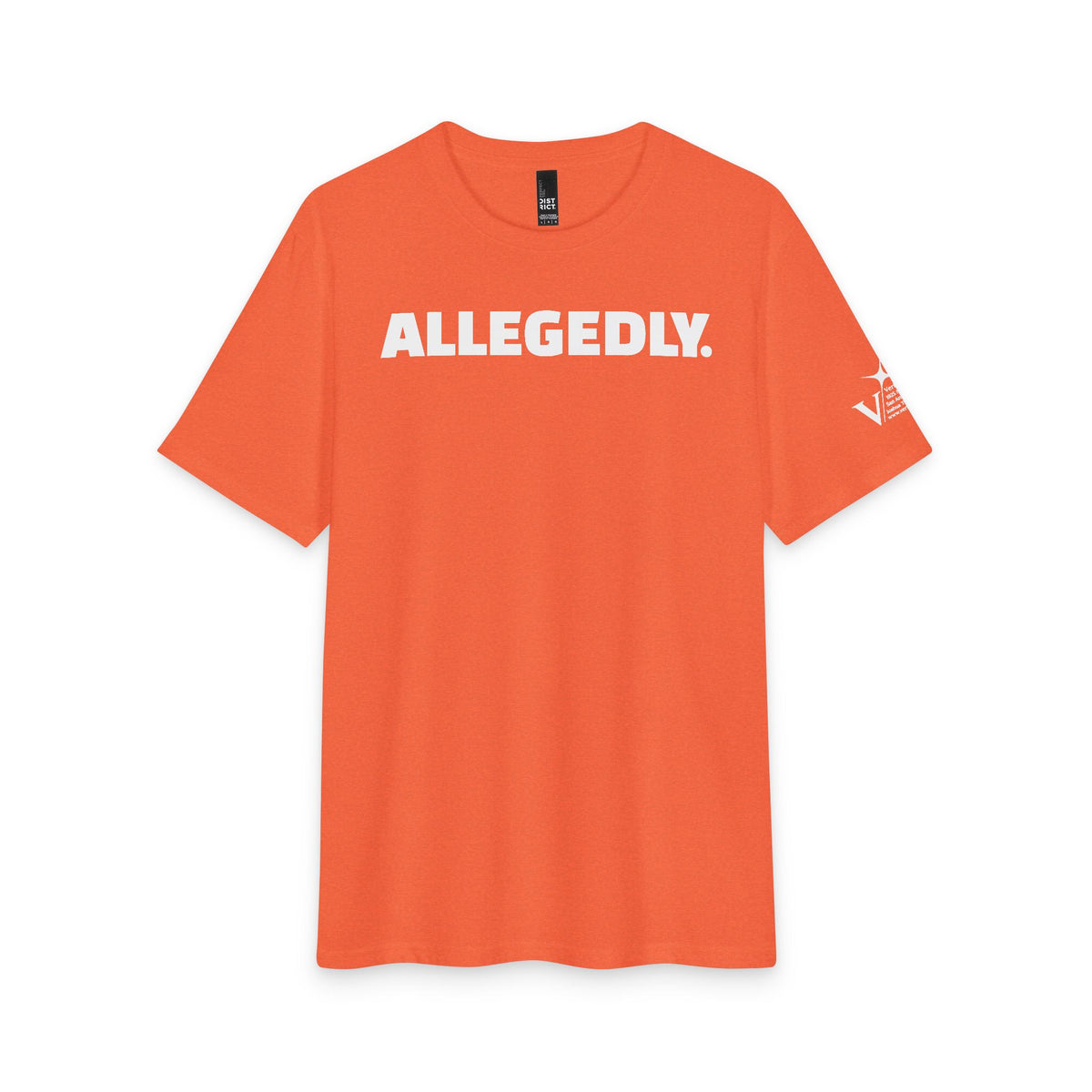 Allegedly. Tee — Funny Statement Graphic T‑Shirt