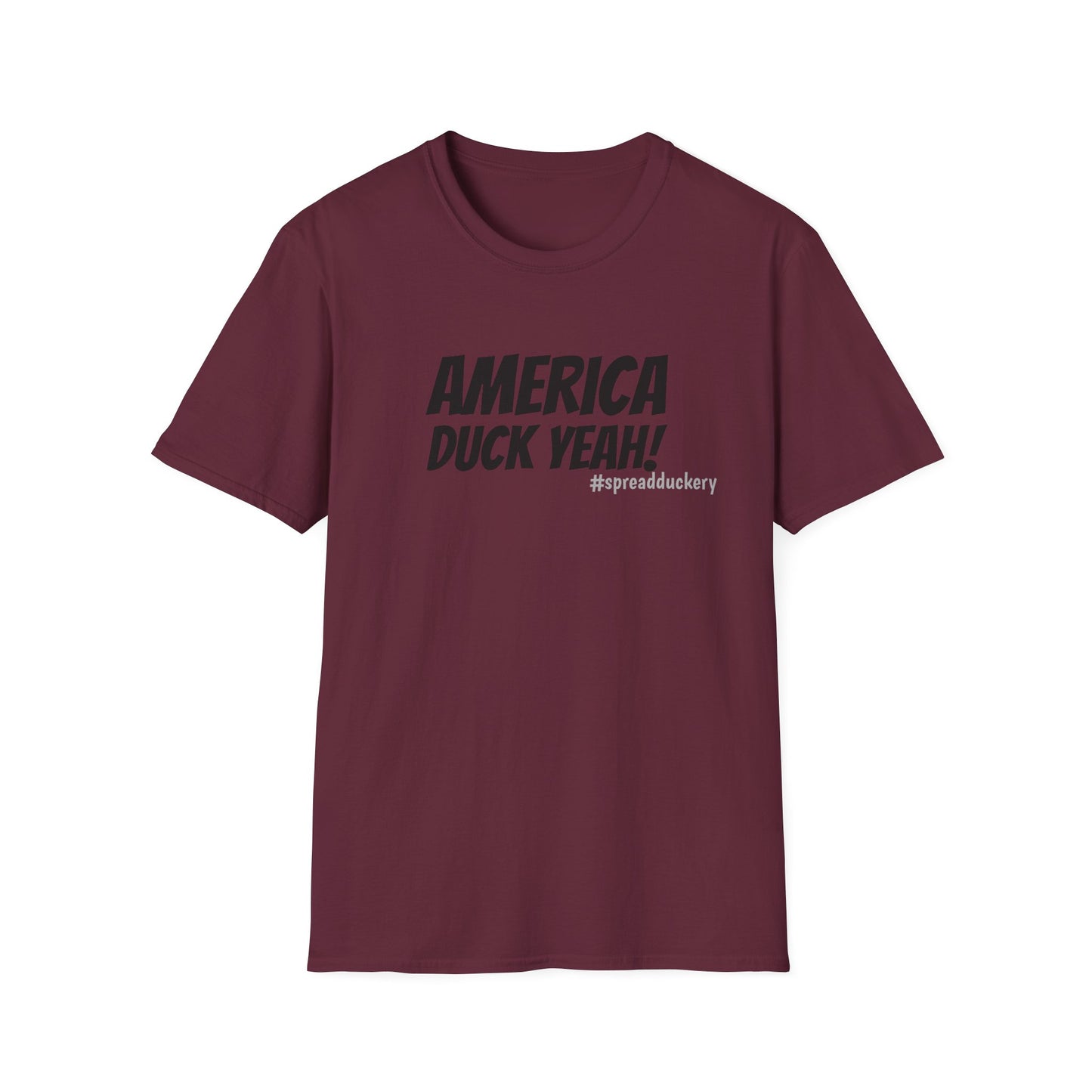 America, Duck Yeah! Unisex Softstyle T-Shirt