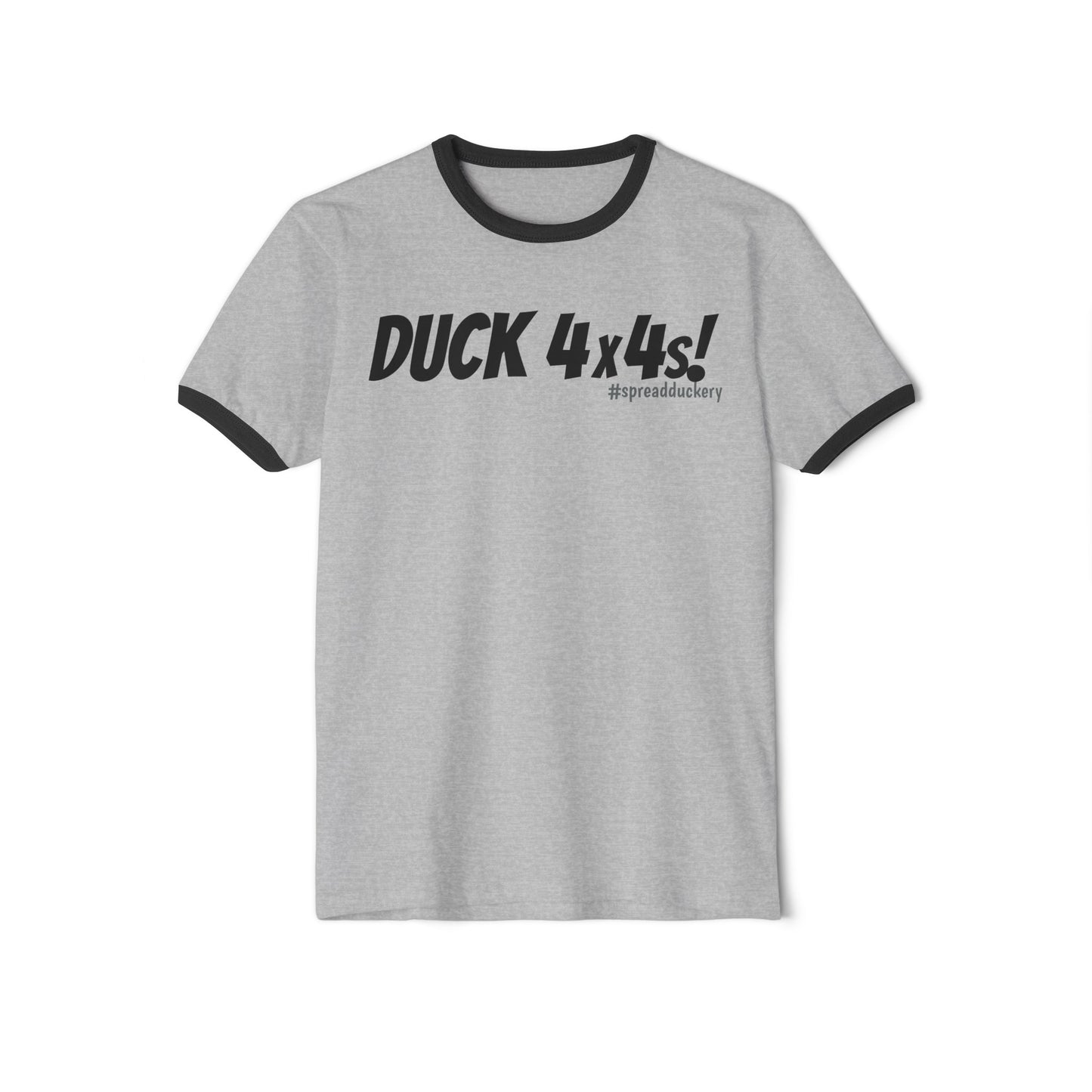 Duck 4x4s! Cotton Ringer T-Shirt