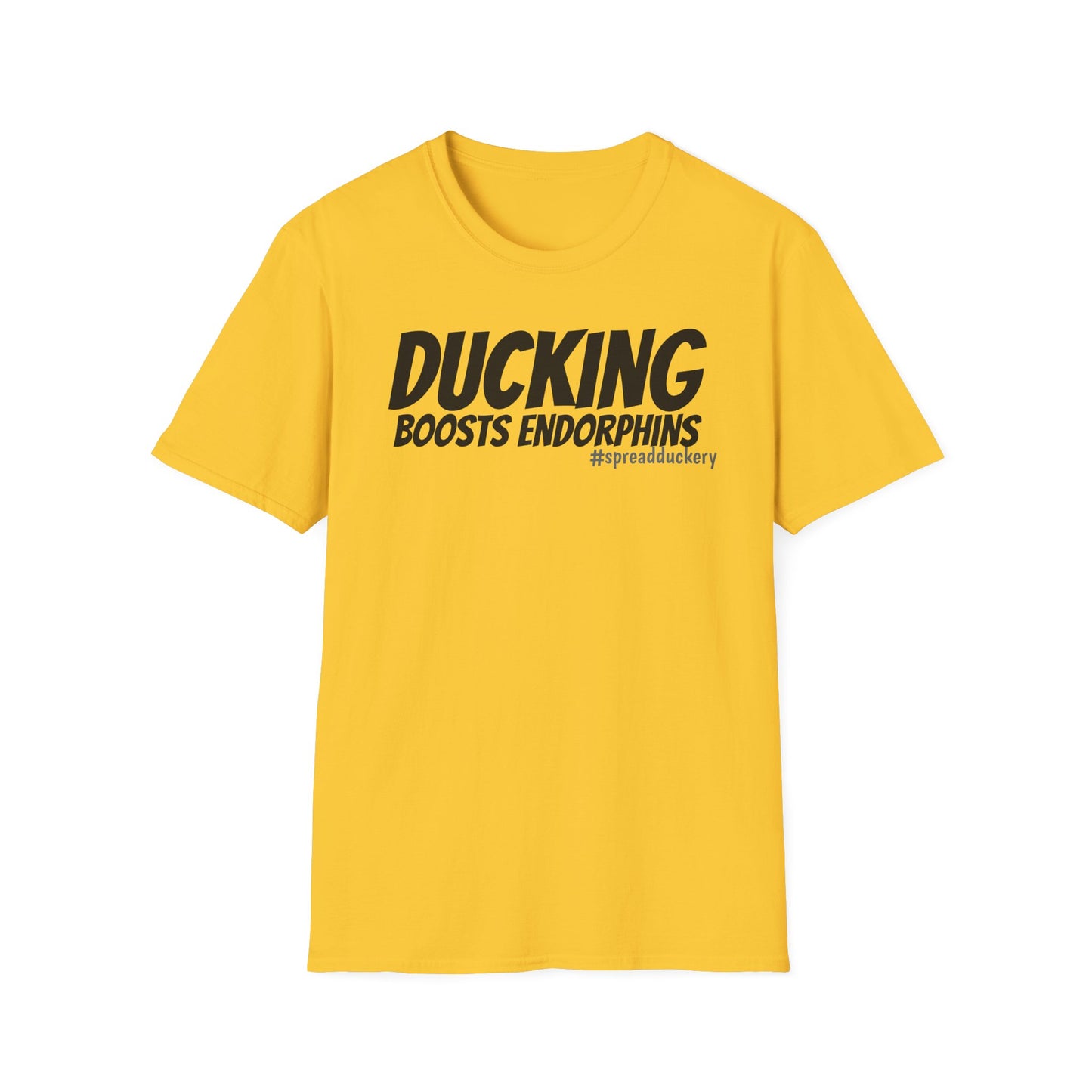 Ducking Boosts Endorphins Unisex Softstyle T-Shirt