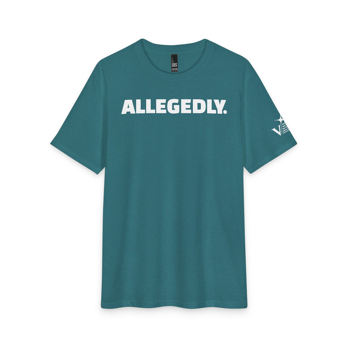 Allegedly. Tee — Funny Statement Graphic T‑Shirt