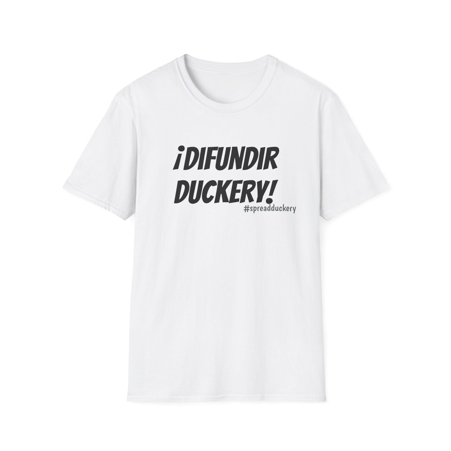 ¡Difundir Duckery! Unisex Softstyle T-Shirt