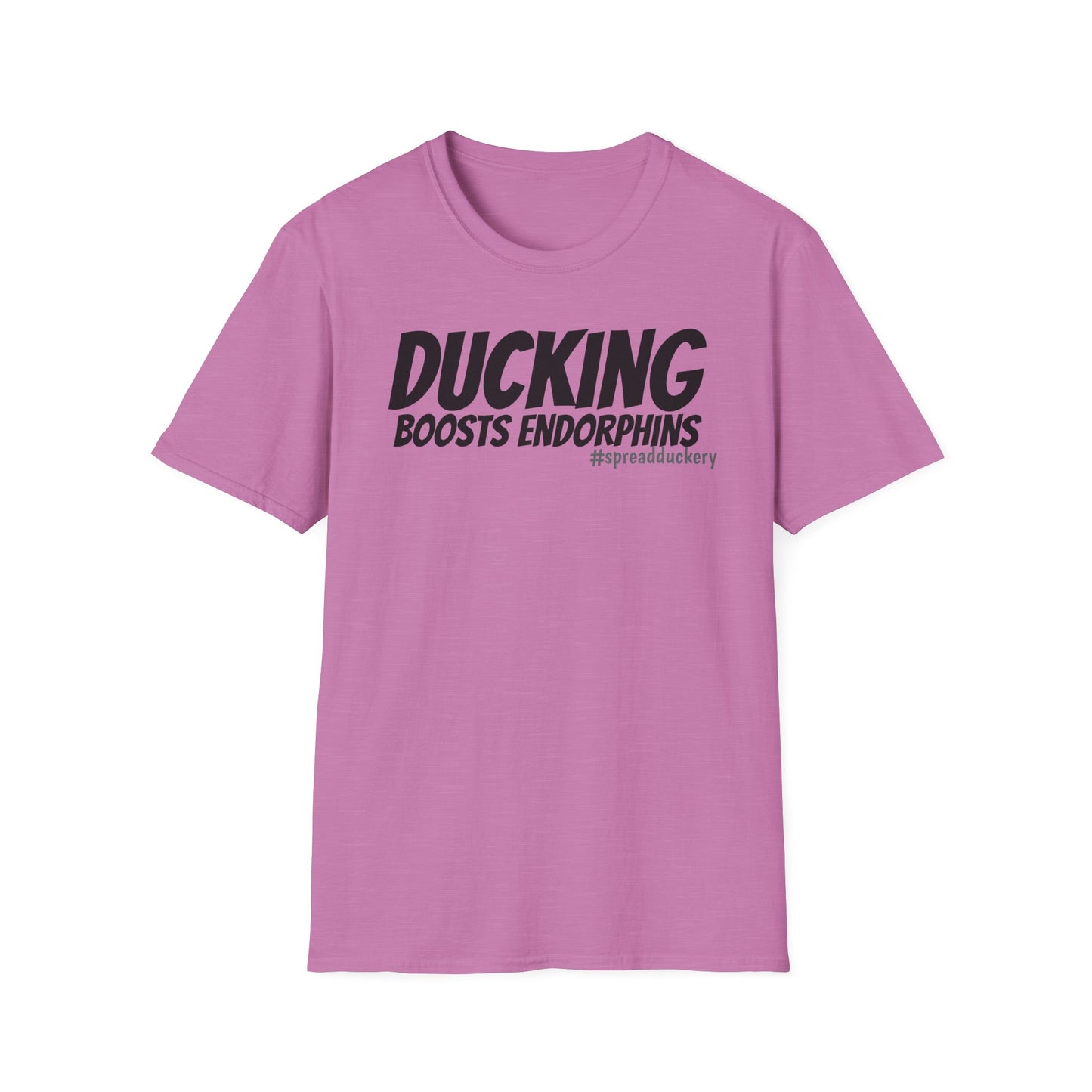 Ducking Boosts Endorphins Unisex Softstyle T-Shirt