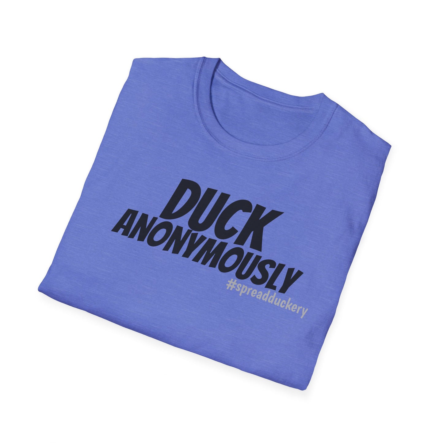 Duck Anonymously Unisex Softstyle T-Shirt