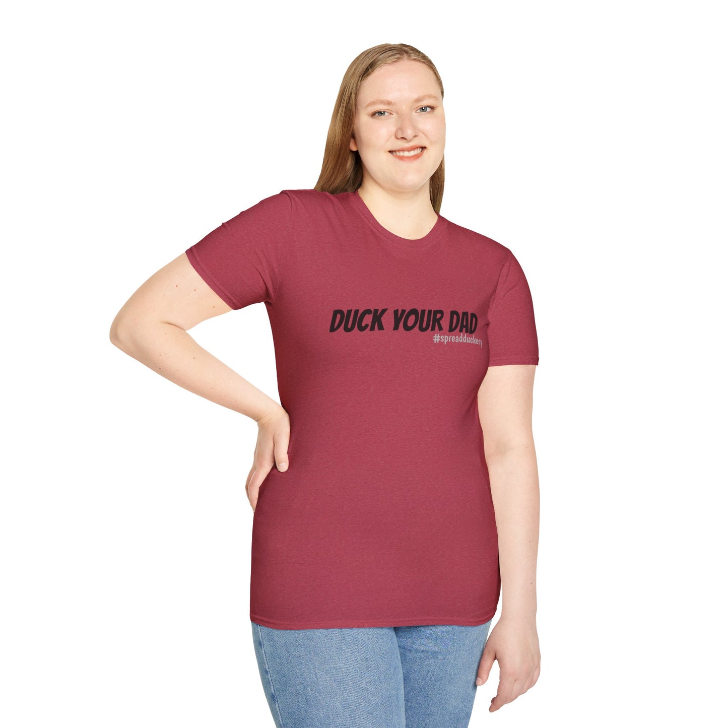 Duck Your Dad Unisex Softstyle T-Shirt