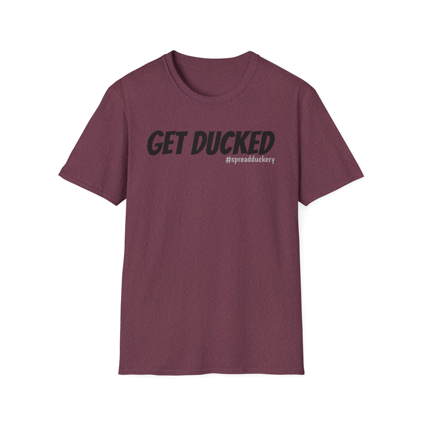 Get Ducked Unisex Softstyle T-Shirt