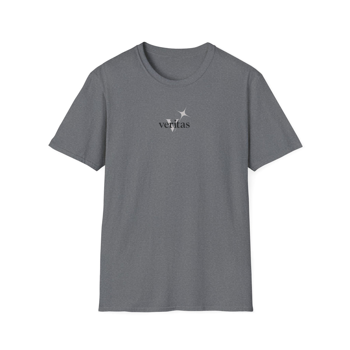 Veritas superimposed Unisex Softstyle T-Shirt