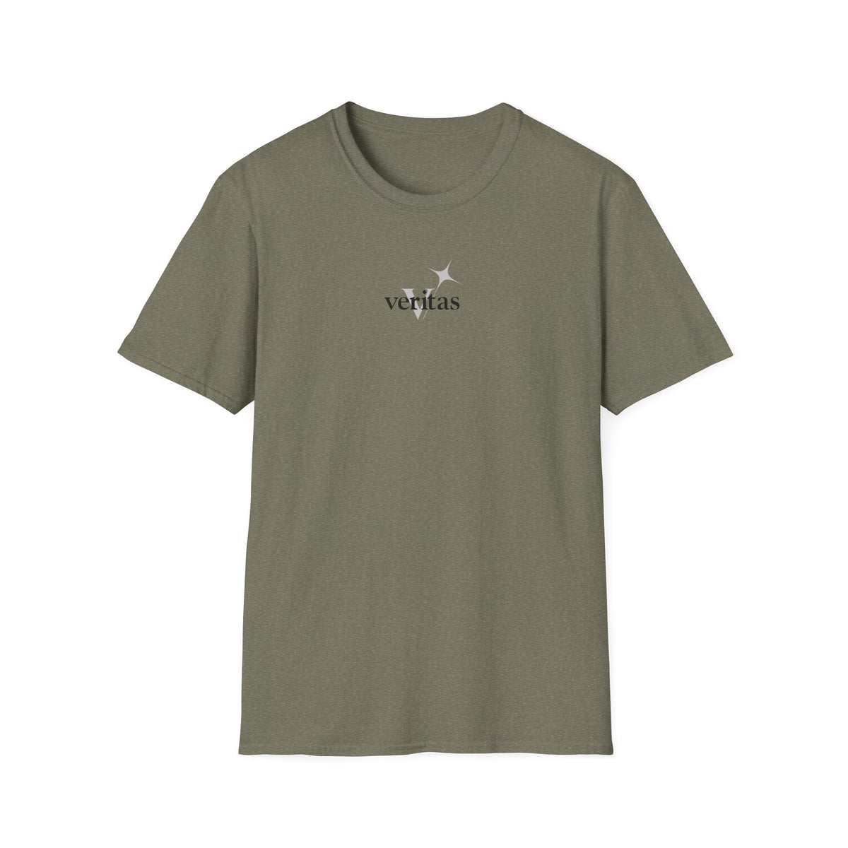Veritas superimposed Unisex Softstyle T-Shirt