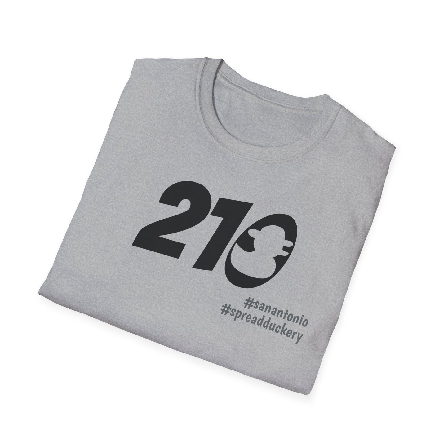 2-1-Duck 210 San Antonio Unisex Softstyle T-Shirt