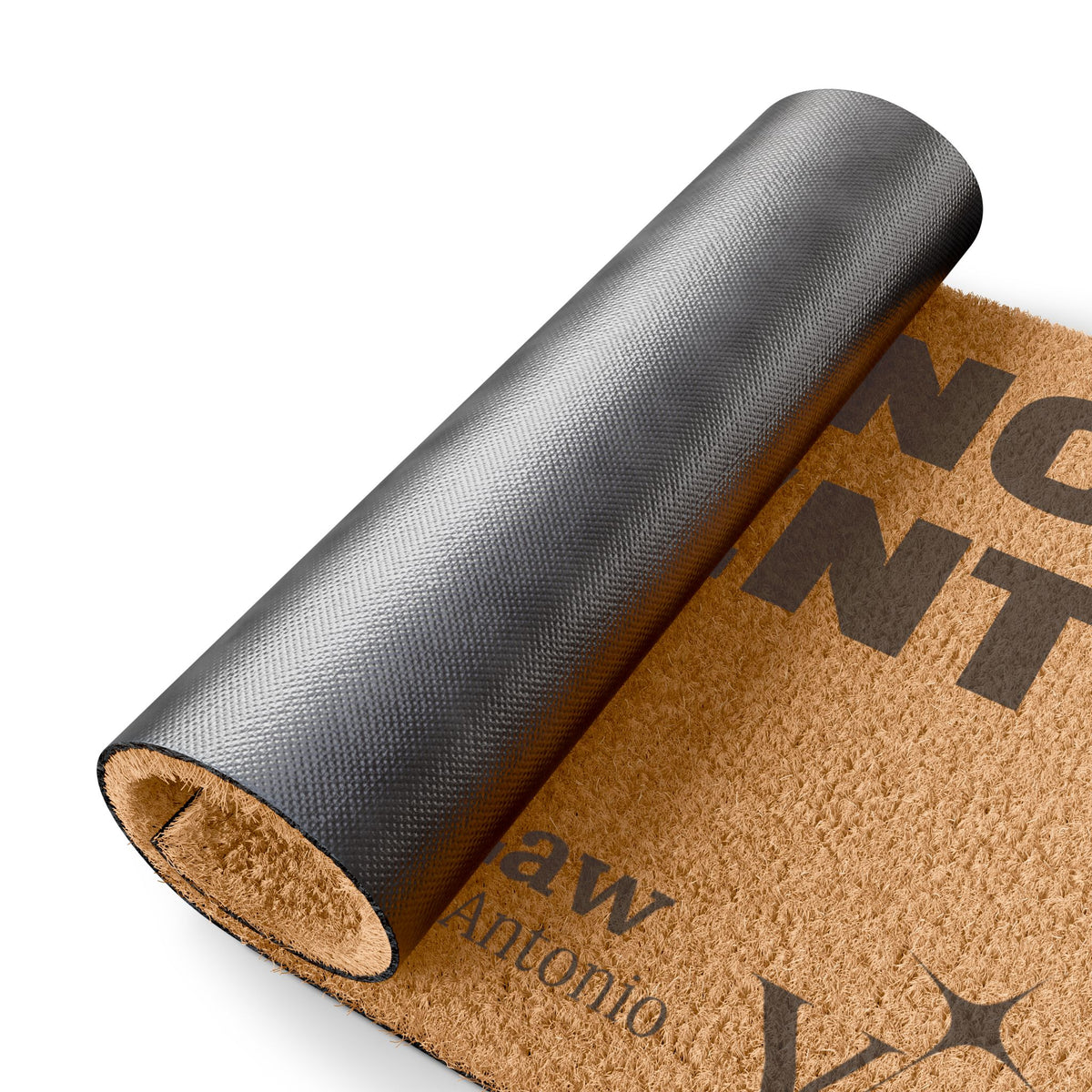 Doormat - "We Do Not Consent" Fourth Amendment Coir Welcome Mat (Veritas Military Law)
