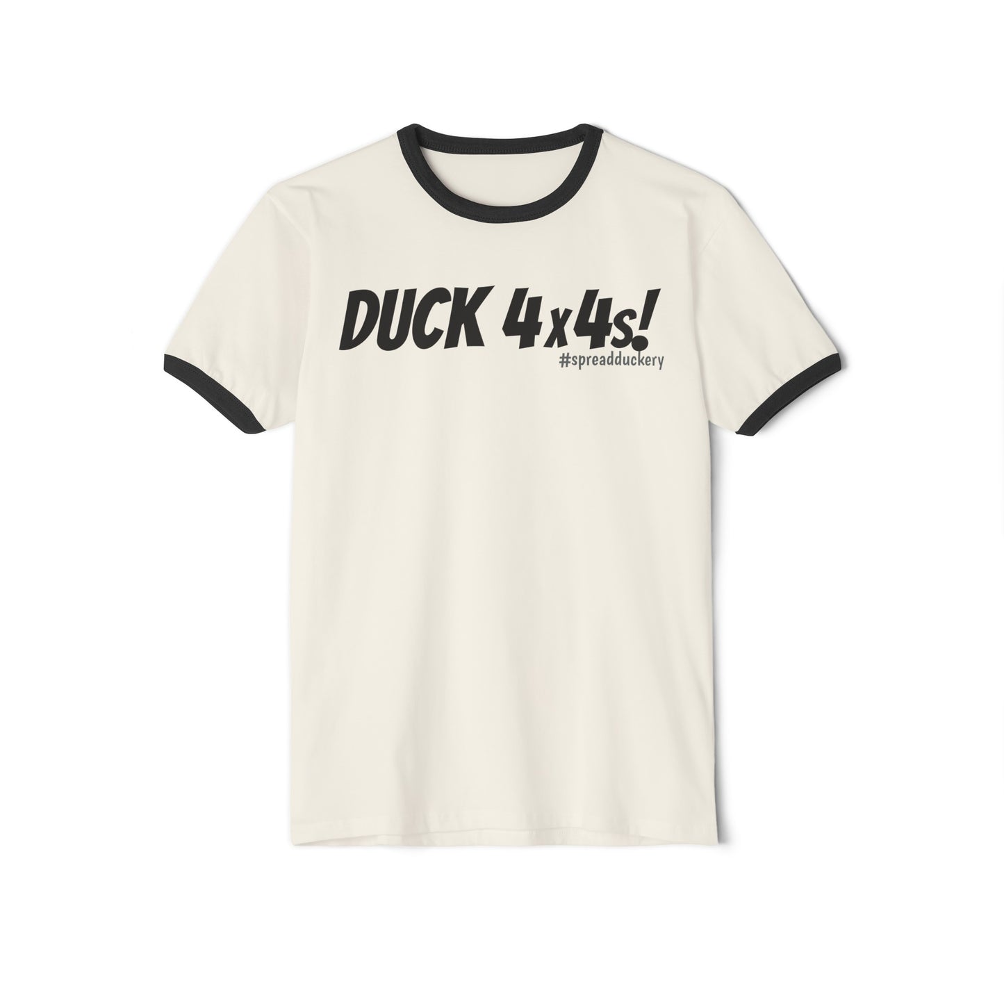 Duck 4x4s! Cotton Ringer T-Shirt