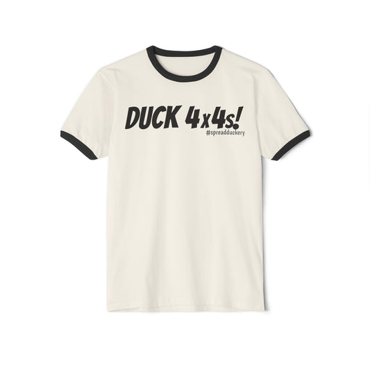 Duck 4x4s! Cotton Ringer T-Shirt