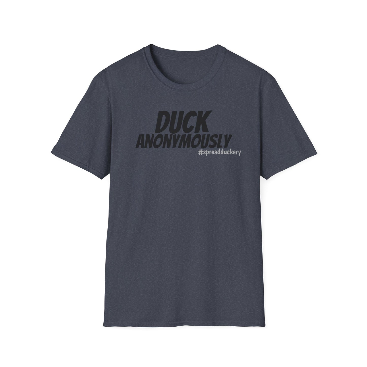 Duck Anonymously Unisex Softstyle T-Shirt