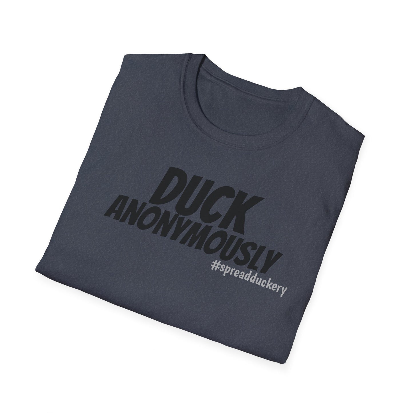 Duck Anonymously Unisex Softstyle T-Shirt