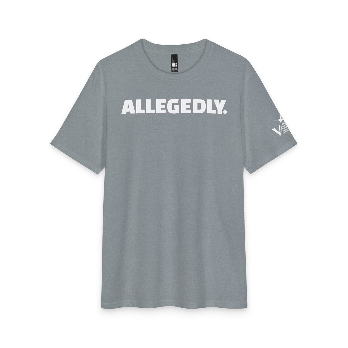 Allegedly. Tee — Funny Statement Graphic T‑Shirt