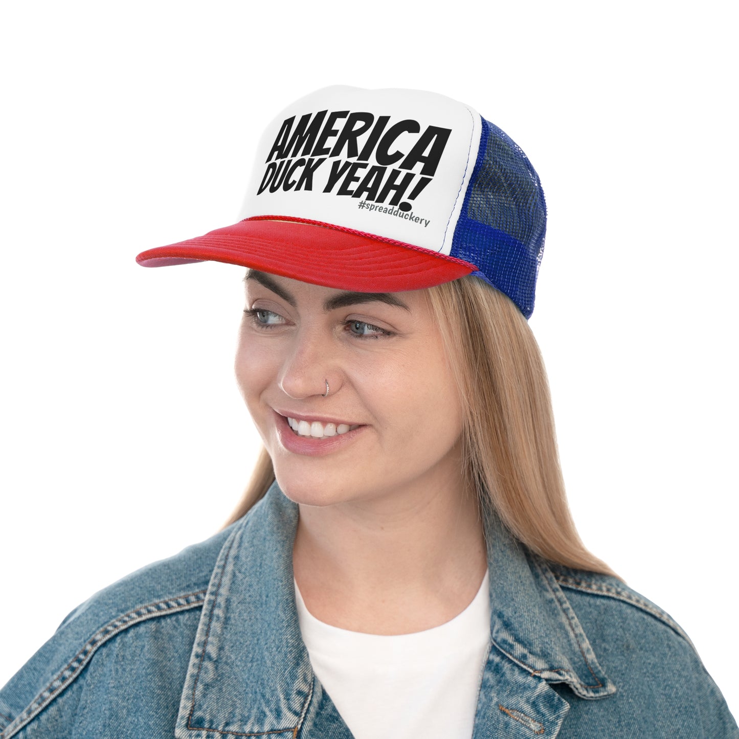 America Duck Yeah! Trucker Cap