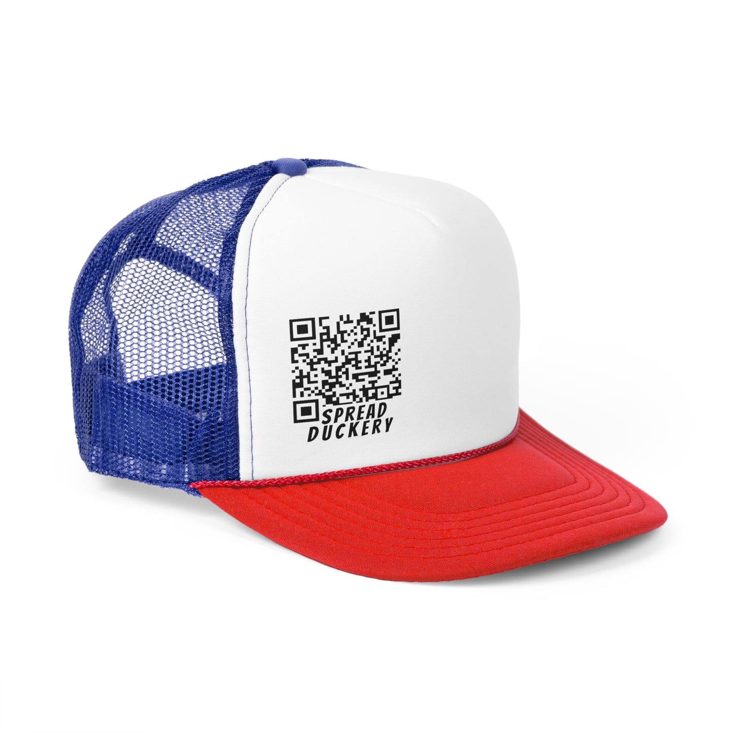 Spread Duckery QR Code Trucker Cap