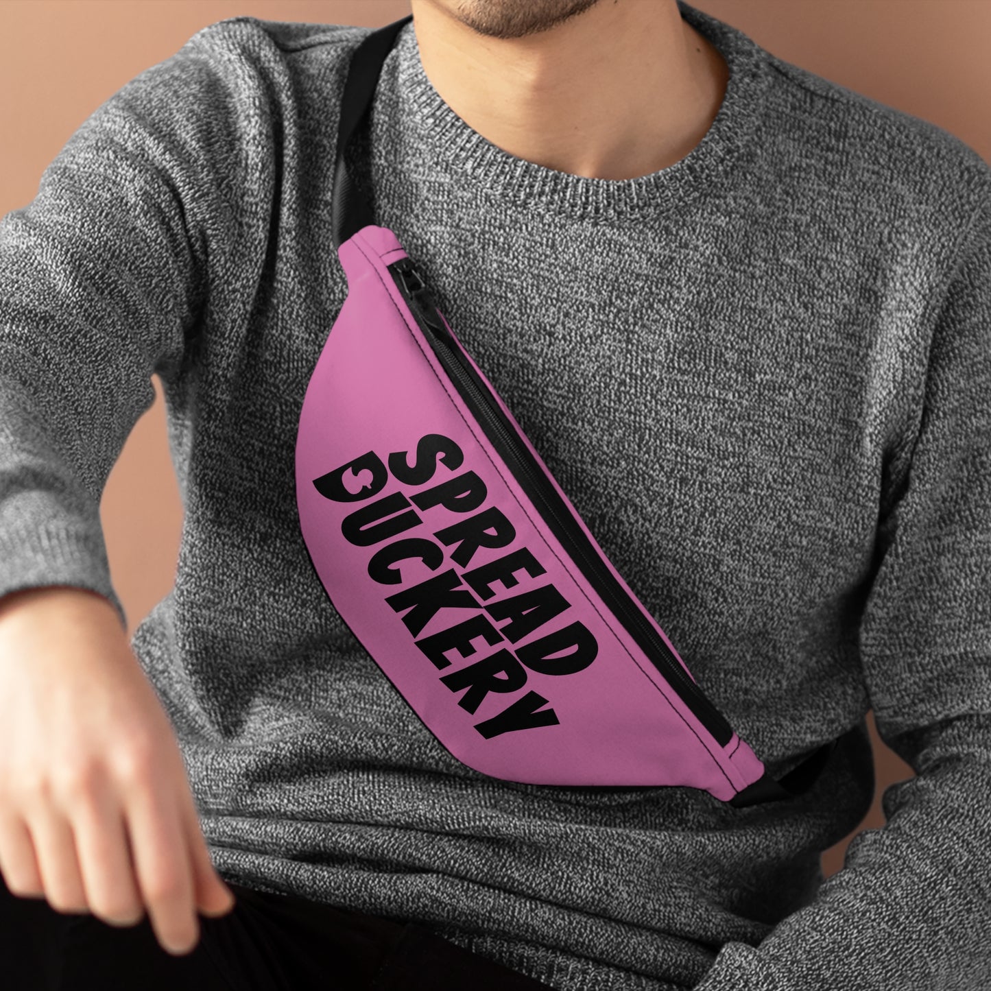Spread Duckery Logo Pink Fanny Pack