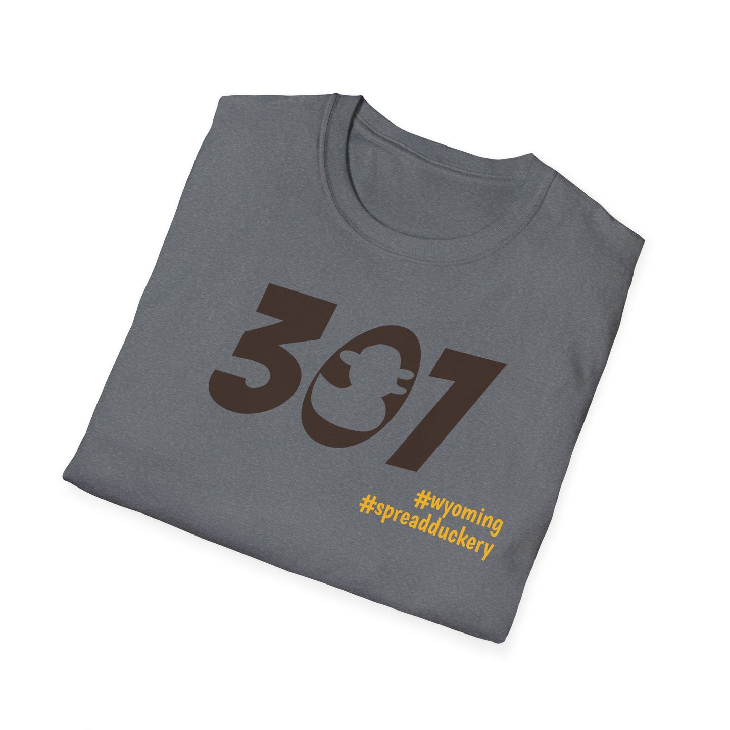 3-Duck-7 307 Wyoming Unisex Softstyle T-Shirt