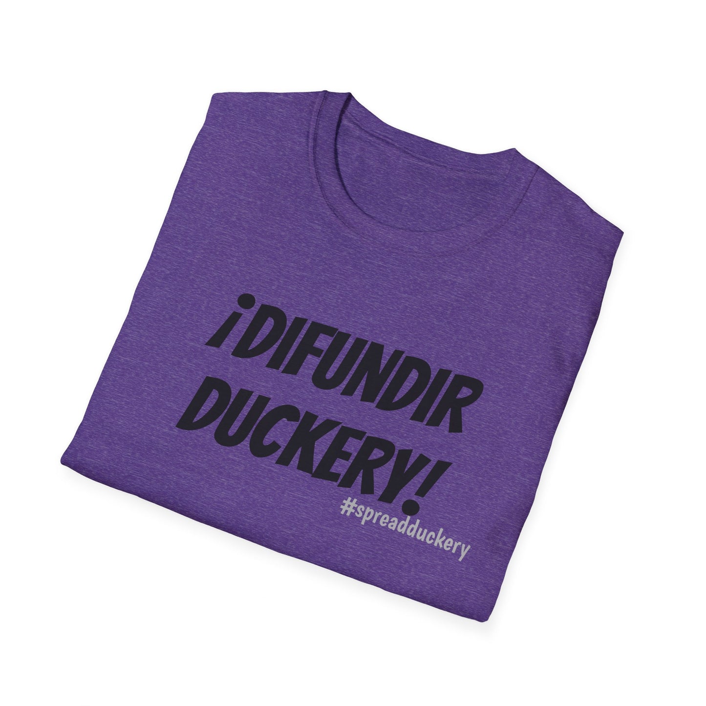 ¡Difundir Duckery! Unisex Softstyle T-Shirt