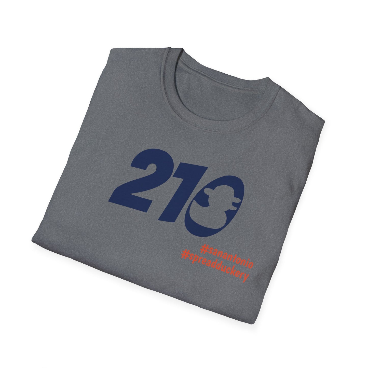 2-1-Duck 210 San Antonio Unisex Softstyle T-Shirt