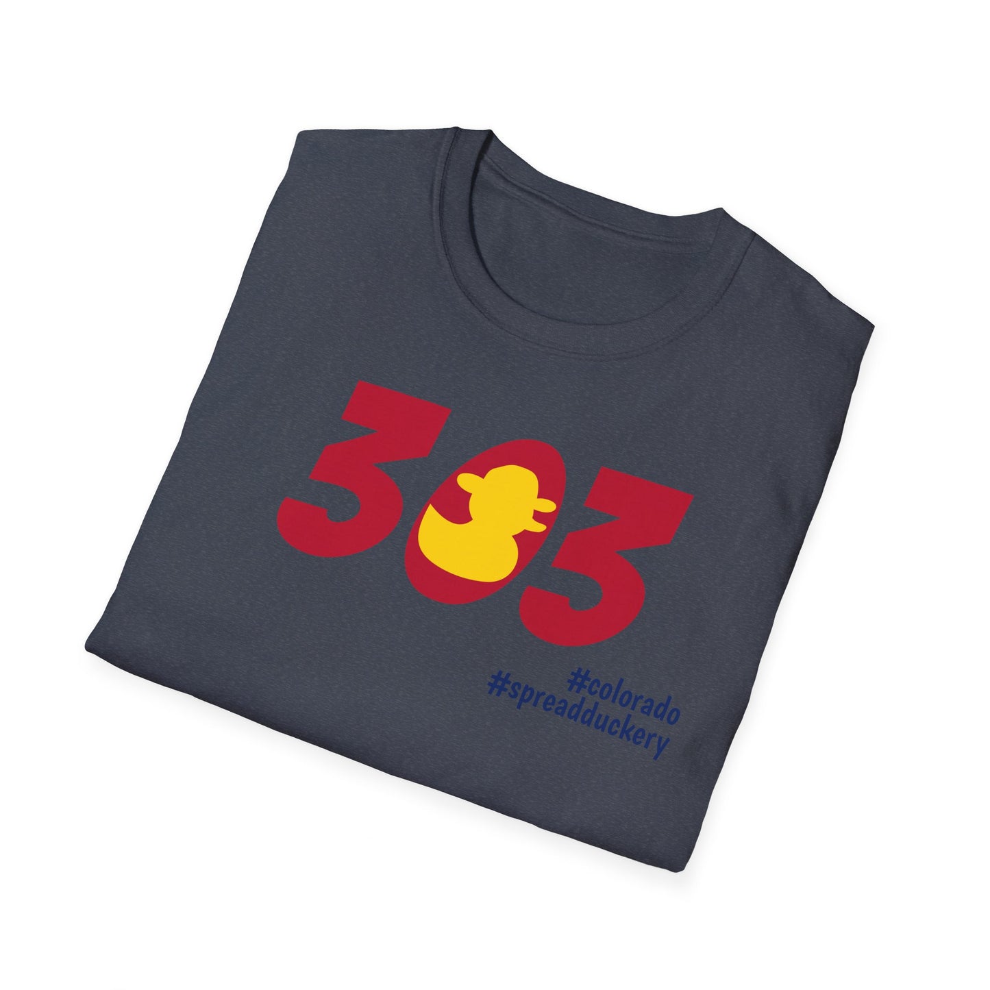 3-Duck-3 303 Colorado Unisex Softstyle T-Shirt