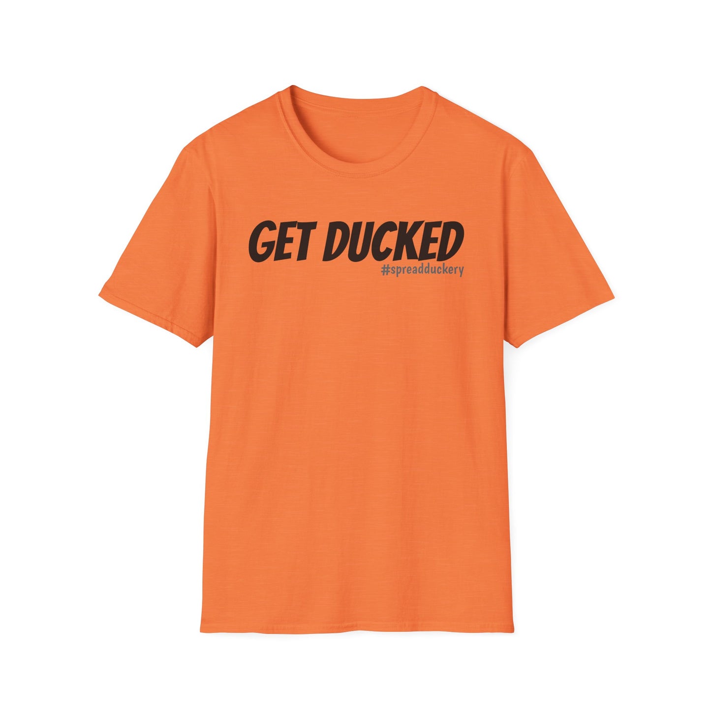 Get Ducked Unisex Softstyle T-Shirt