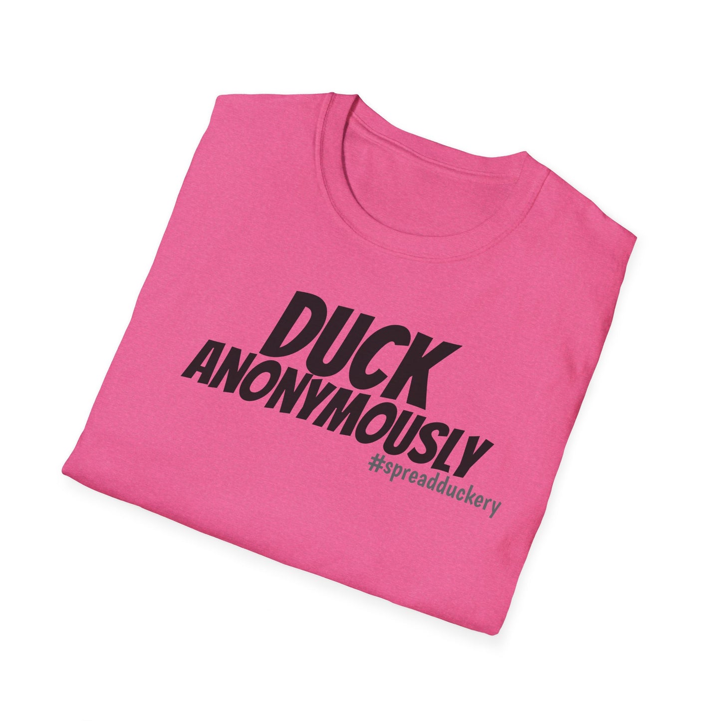 Duck Anonymously Unisex Softstyle T-Shirt