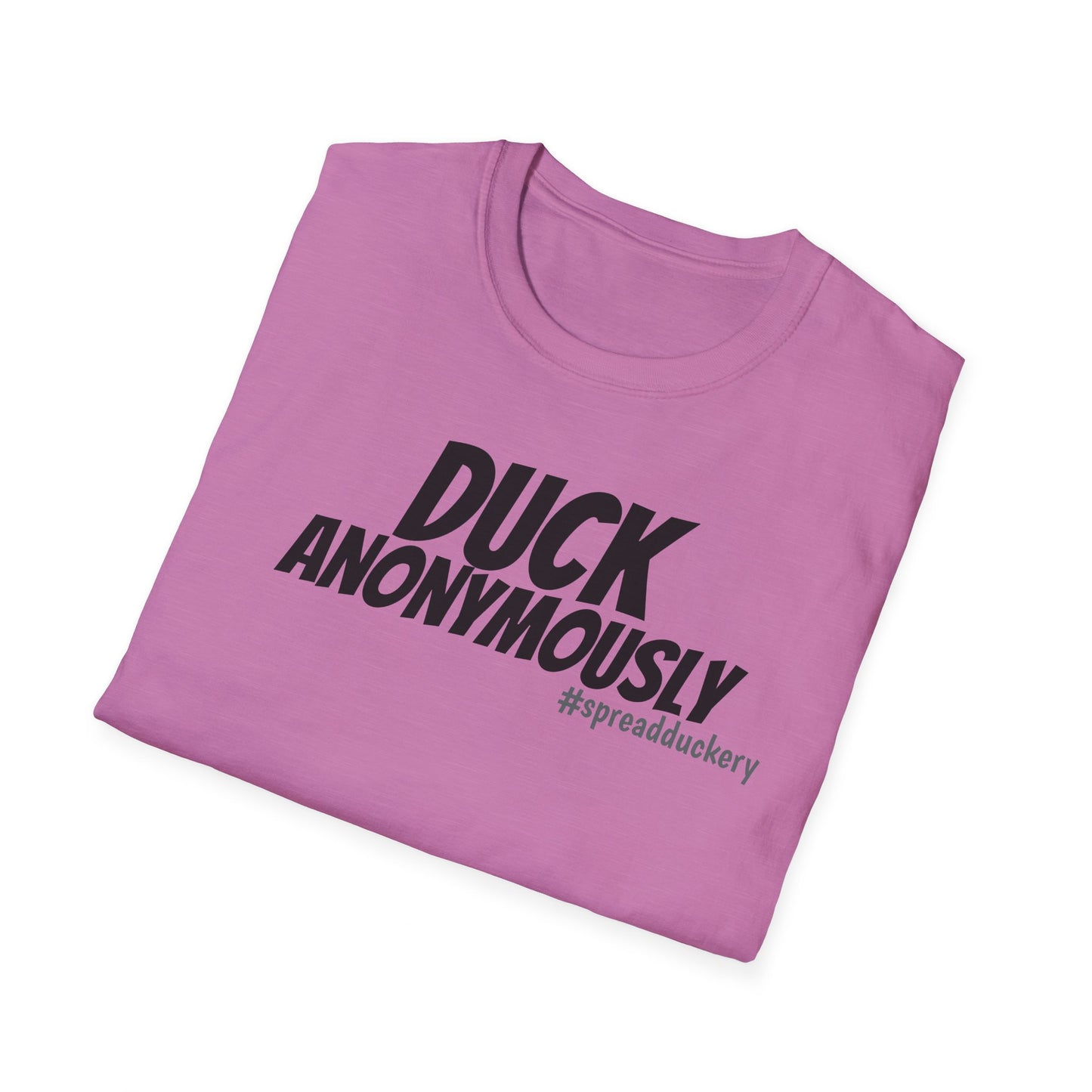 Duck Anonymously Unisex Softstyle T-Shirt