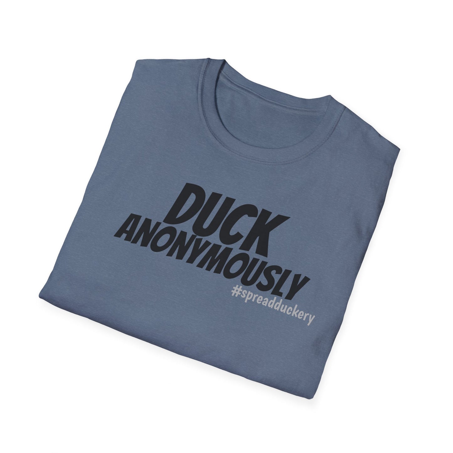 Duck Anonymously Unisex Softstyle T-Shirt