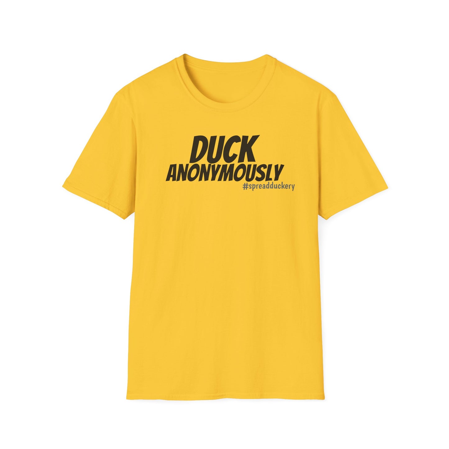 Duck Anonymously Unisex Softstyle T-Shirt