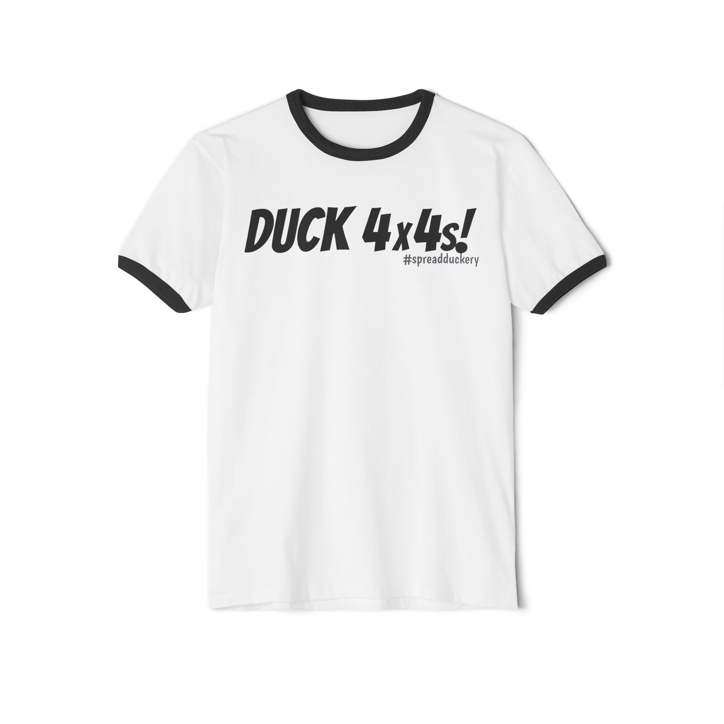 Duck 4x4s! Cotton Ringer T-Shirt