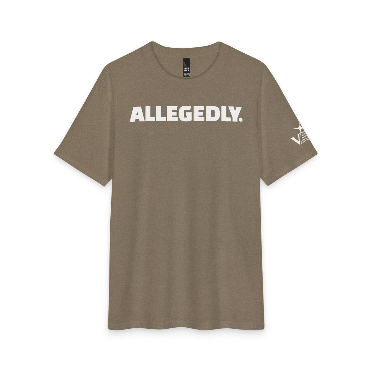 Allegedly. Tee — Funny Statement Graphic T‑Shirt