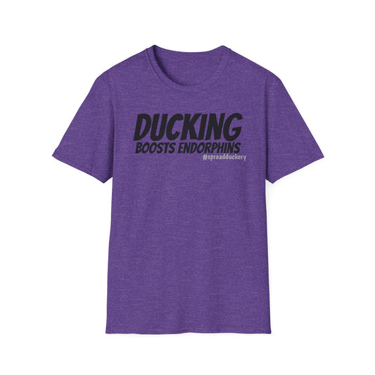 Ducking Boosts Endorphins Unisex Softstyle T-Shirt