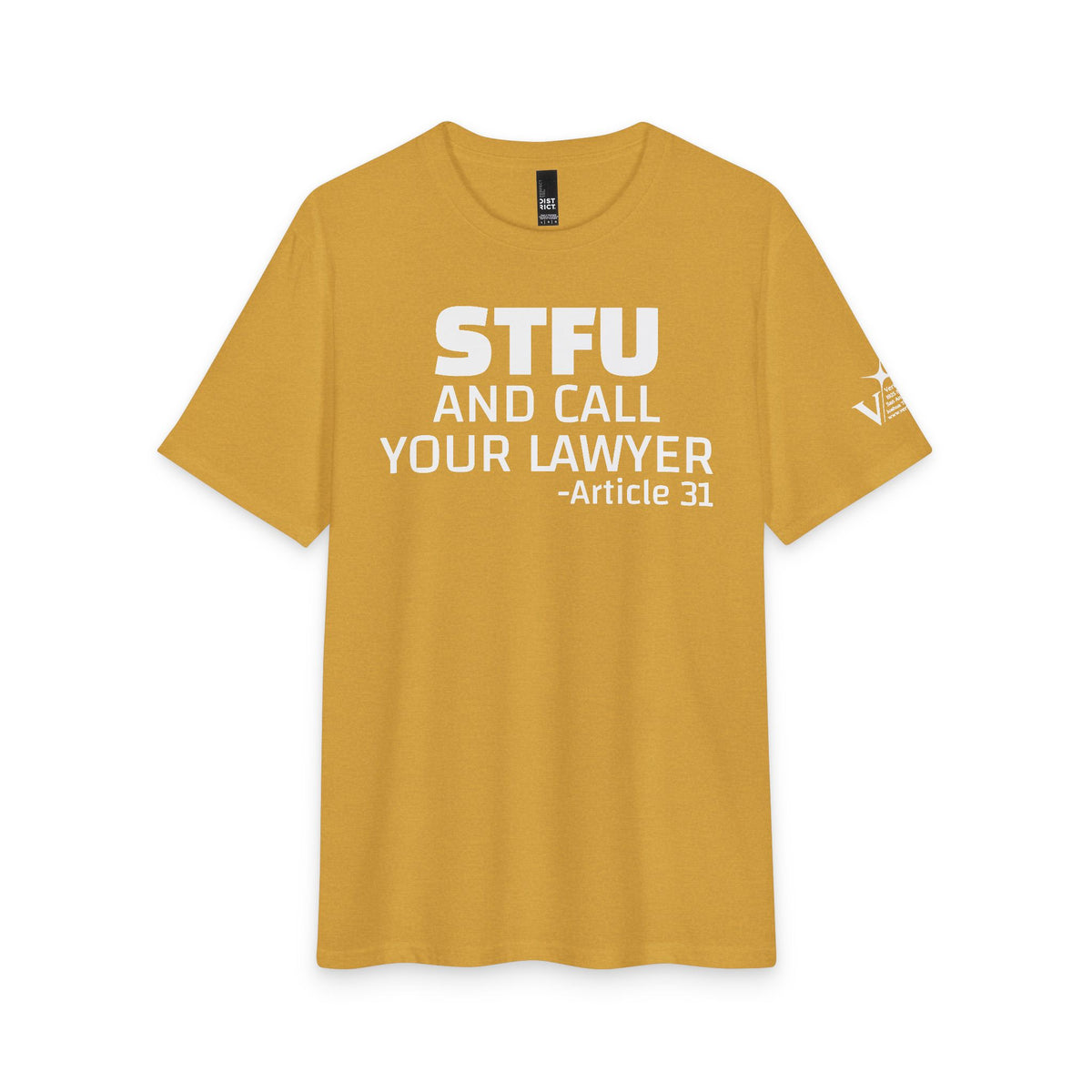 Art 31 STFU Tee — Funny Statement Graphic T‑Shirt
