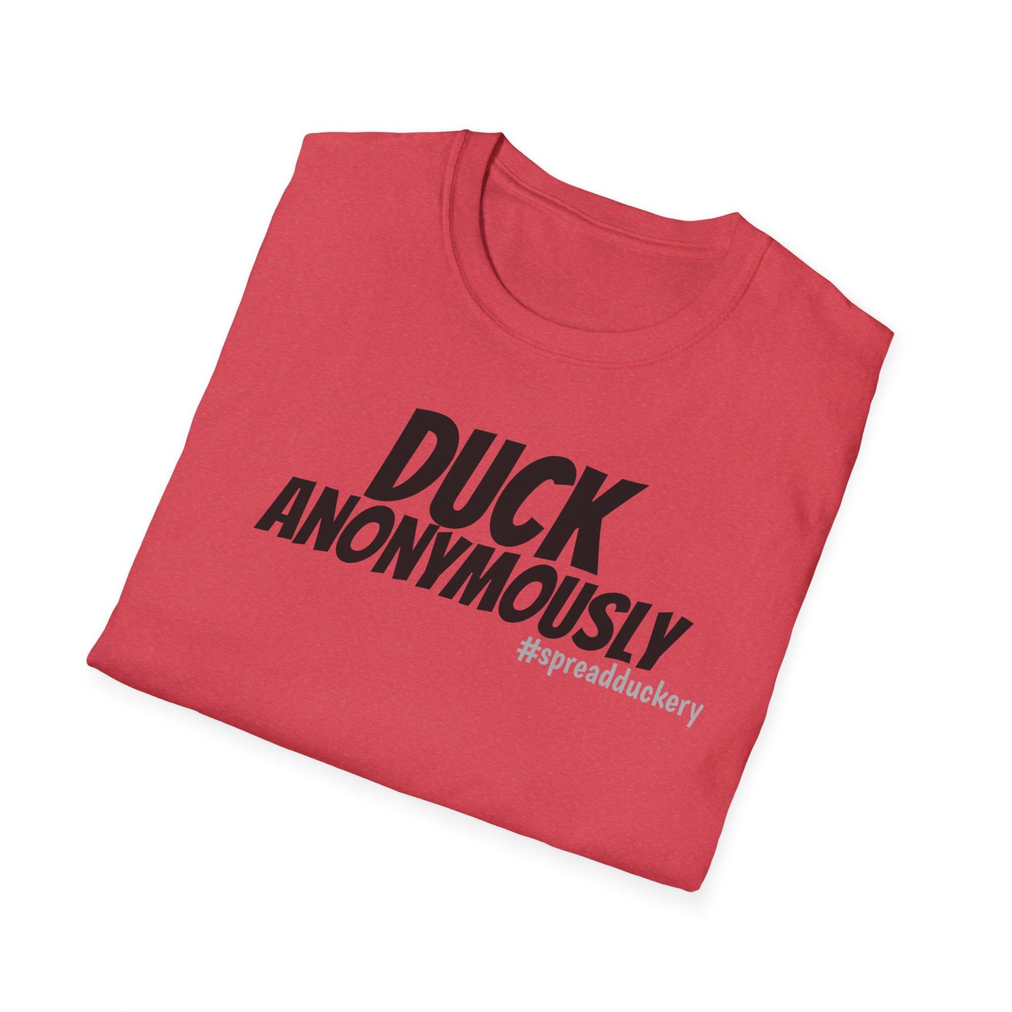 Duck Anonymously Unisex Softstyle T-Shirt