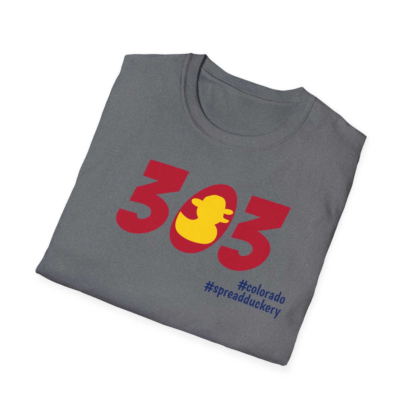 3-Duck-3 303 Colorado Unisex Softstyle T-Shirt