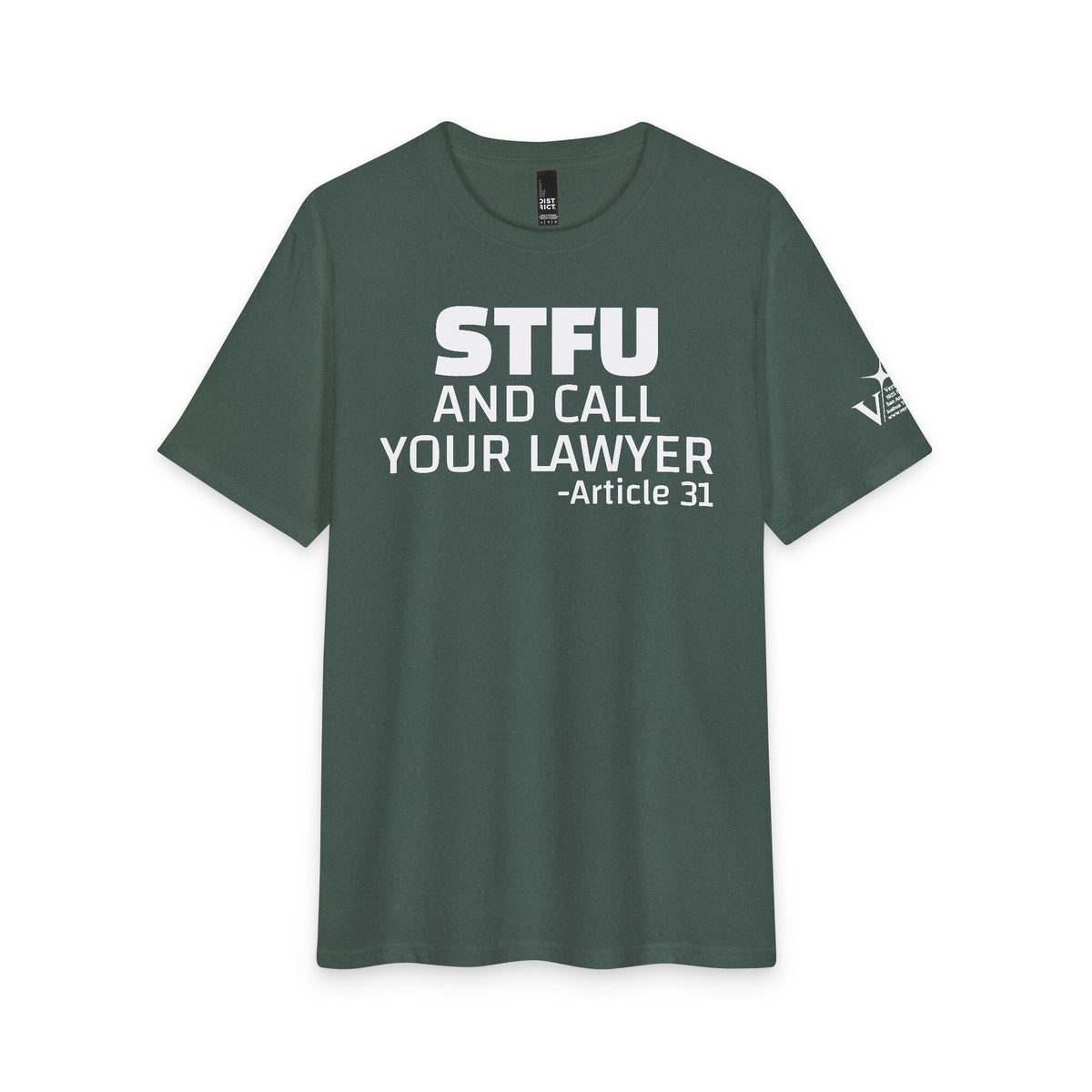 Art 31 STFU Tee — Funny Statement Graphic T‑Shirt